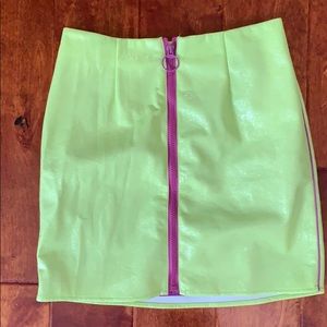Urban Outfitters Neon Skirt